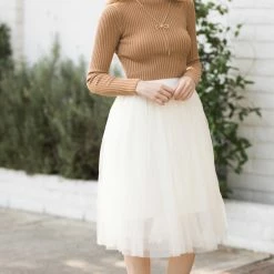 Style Melody Roxie Cropped Turtleneck Clothing