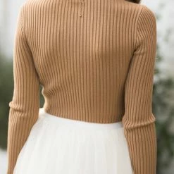 Style Melody Roxie Cropped Turtleneck Clothing