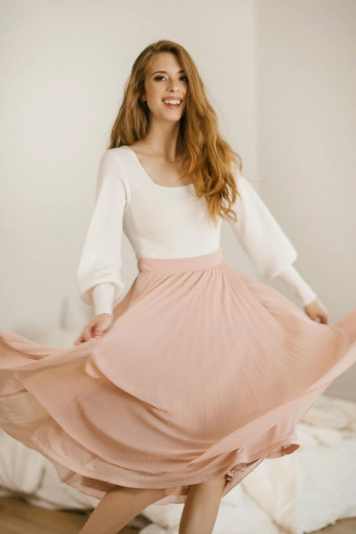 Moodie Aria Long Sleeve Knit Top Basics