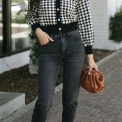 Kancan Clothing Reese High Rise Mom Jeans