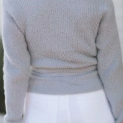 Shopirisbasic Yaritza Eyelash Wrap Sweater