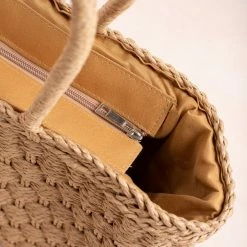 JOIA Iris Straw Tote