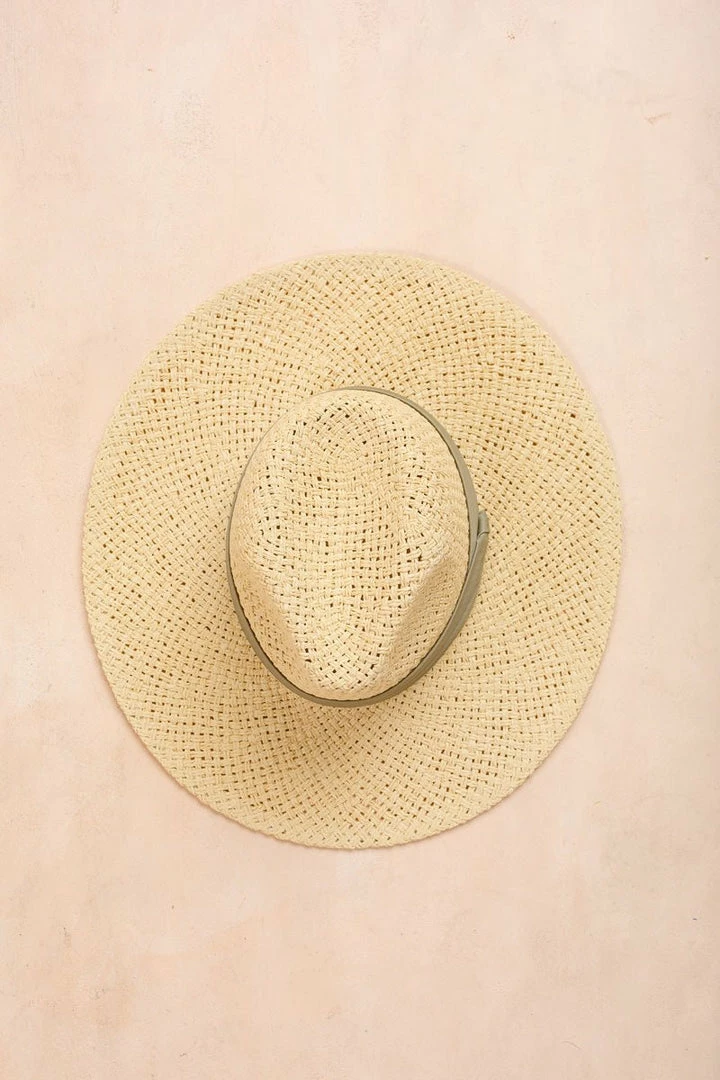 Fame Cammie Straw Fedora