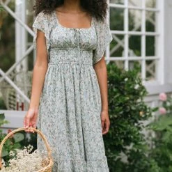 In Loom Paloma Flutter Sleeve Dress