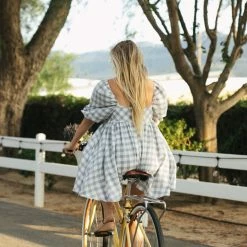 Storia Jessie Puff Sleeve Mini Dress