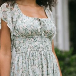 In Loom Paloma Flutter Sleeve Dress