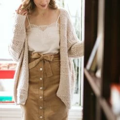 Style Melody Whitney Corduroy Midi Skirt