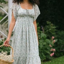 In Loom Paloma Flutter Sleeve Dress