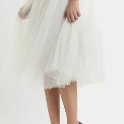 Esley Collection Eloise Tulle Midi Skirt Bridal