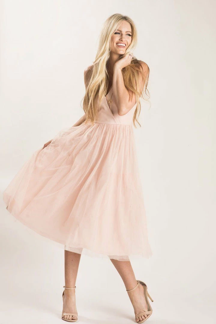 Maniju Bridal Julianna Tulle Midi Dress