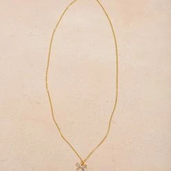 Fame Accessories Anna Crystal Bow Necklace