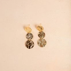ANA Mirei Disc Dangle Earrings Accessories