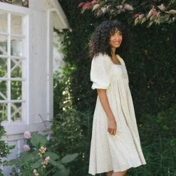 Storia Renata Babydoll Midi Dress Clothing