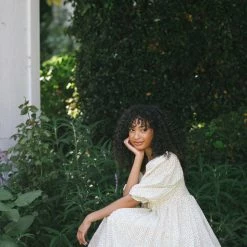 Storia Renata Babydoll Midi Dress Clothing