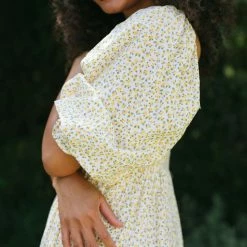 Storia Renata Babydoll Midi Dress Clothing