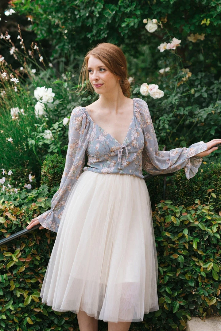 Dress Forum River Puff Sleeve Top