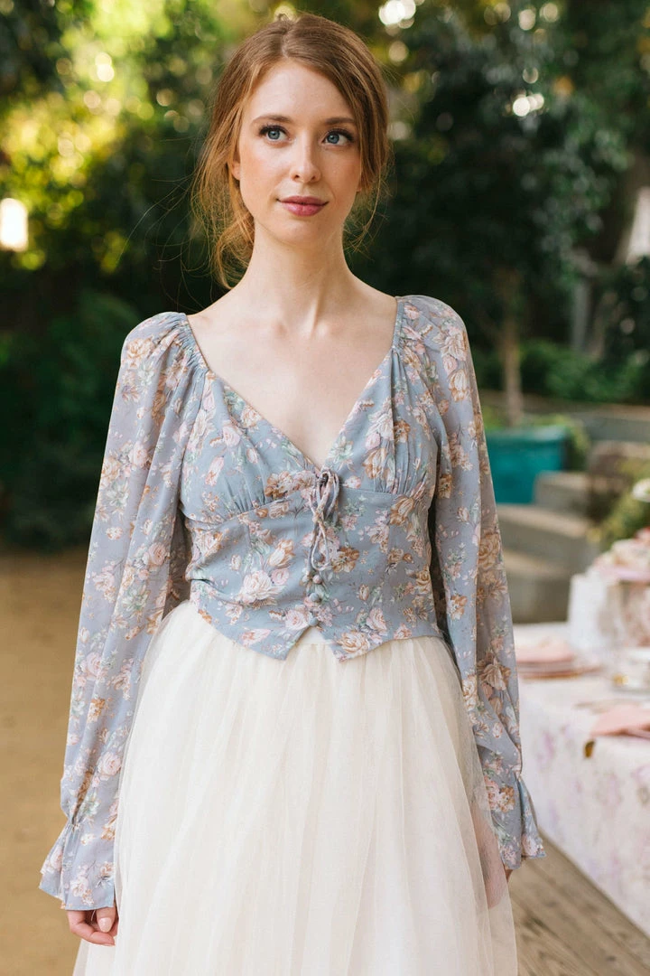 Dress Forum River Puff Sleeve Top