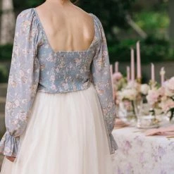 Dress Forum River Puff Sleeve Top