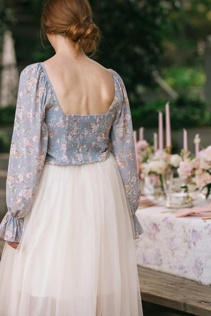 Dress Forum River Puff Sleeve Top