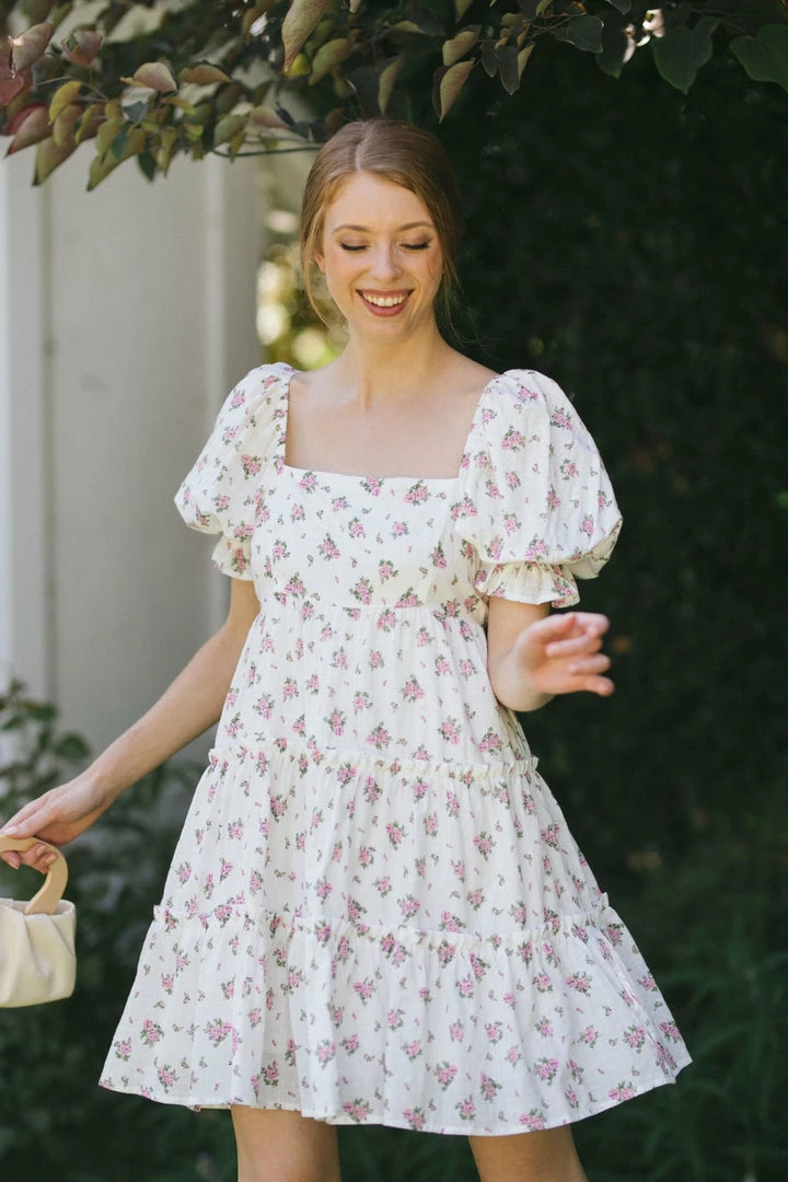 Ee:some Clothing Sienna Tiered Mini Dress