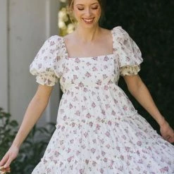 Ee:some Clothing Sienna Tiered Mini Dress