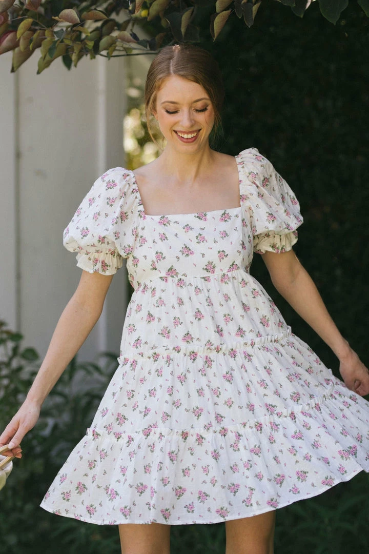 Ee:some Clothing Sienna Tiered Mini Dress