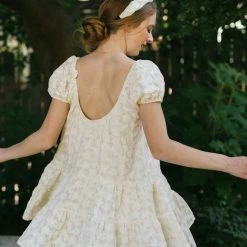 Storia Ellen Embroidered Mini Dress