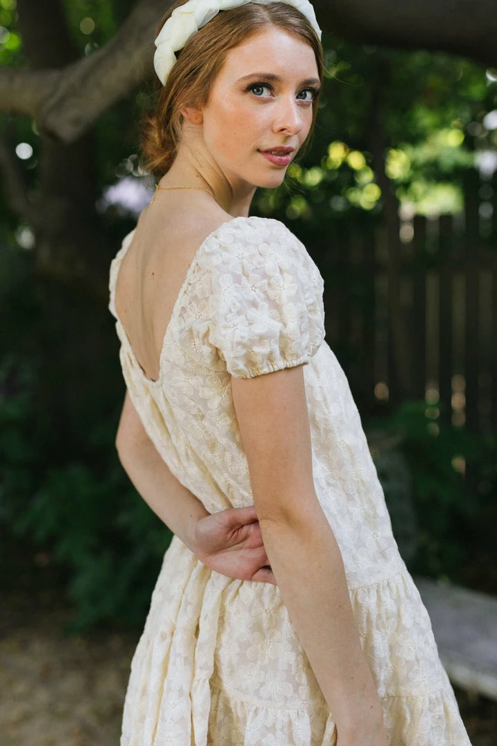 Storia Ellen Embroidered Mini Dress