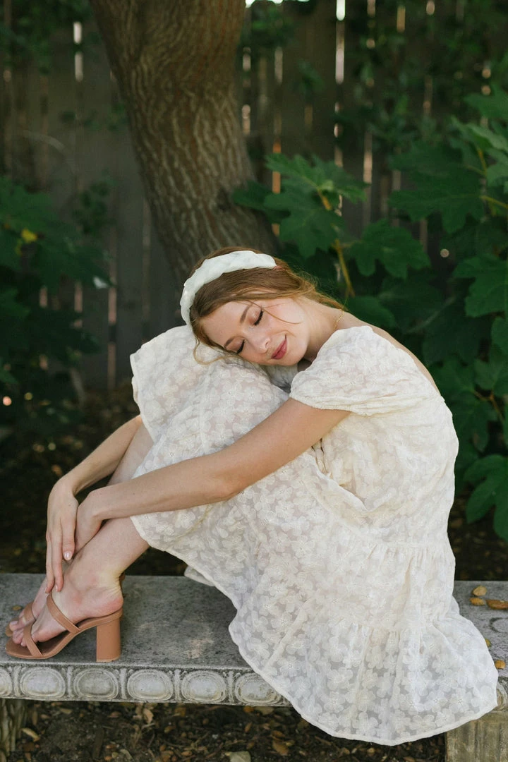 Storia Ellen Embroidered Mini Dress