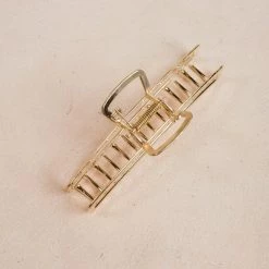 Fame Sophia Gold Metal Claw Clip Accessories
