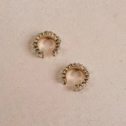 Ana Accessories Skylar Crystal Ear Cuffs