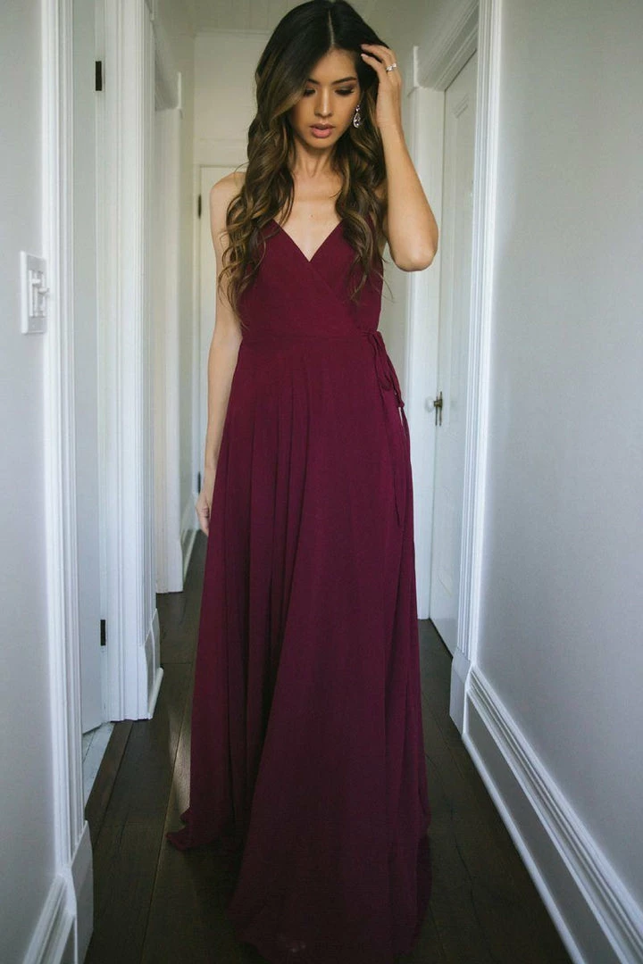INA Magnolia Wrap Maxi Dress
