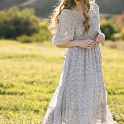 In Loom Clara Sweetheart Tiered Dress