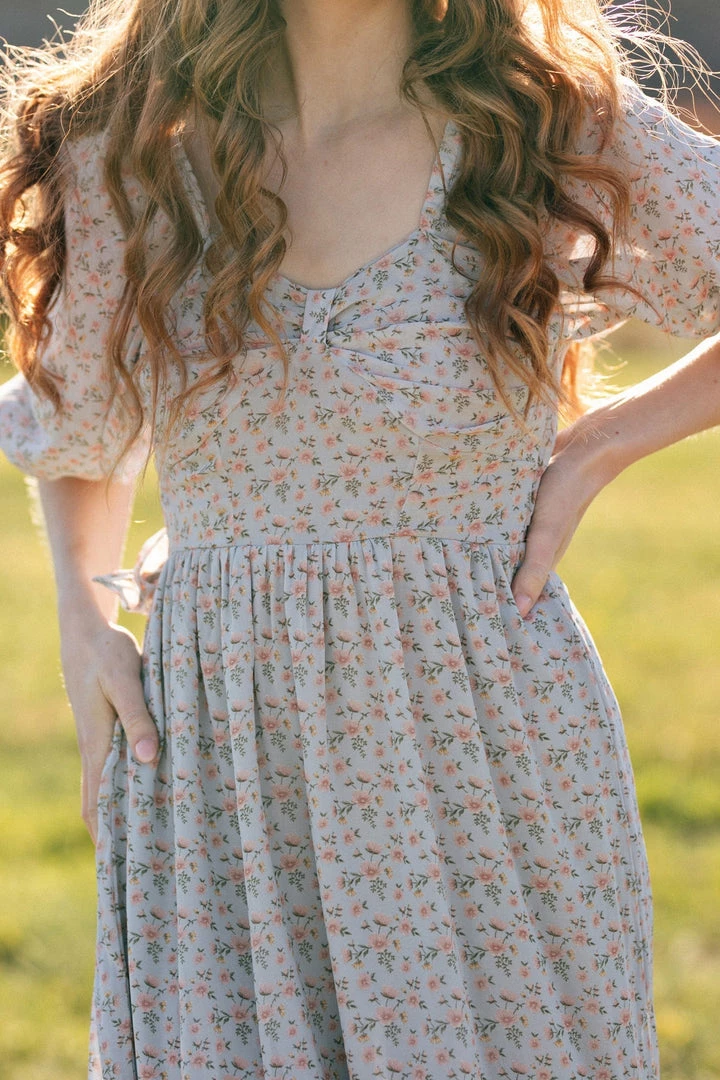 In Loom Clara Sweetheart Tiered Dress