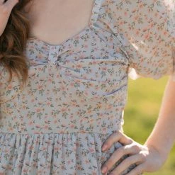 In Loom Clara Sweetheart Tiered Dress