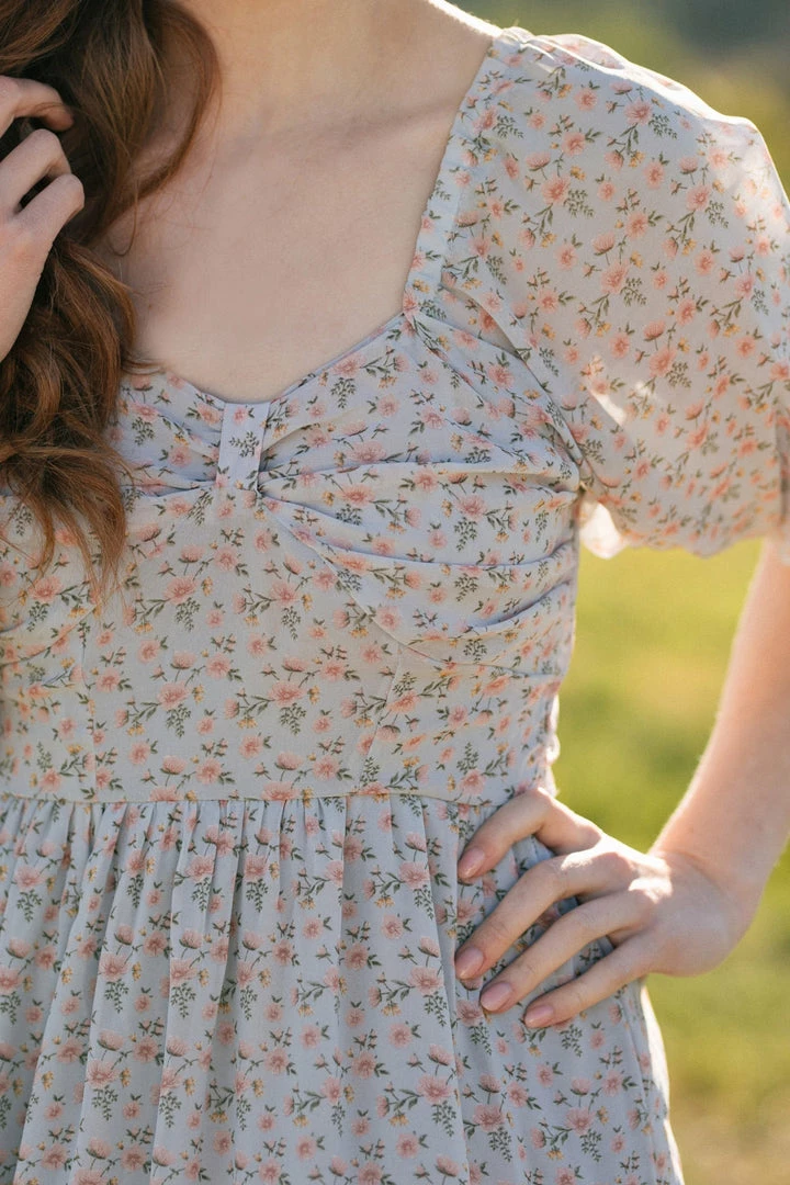 In Loom Clara Sweetheart Tiered Dress