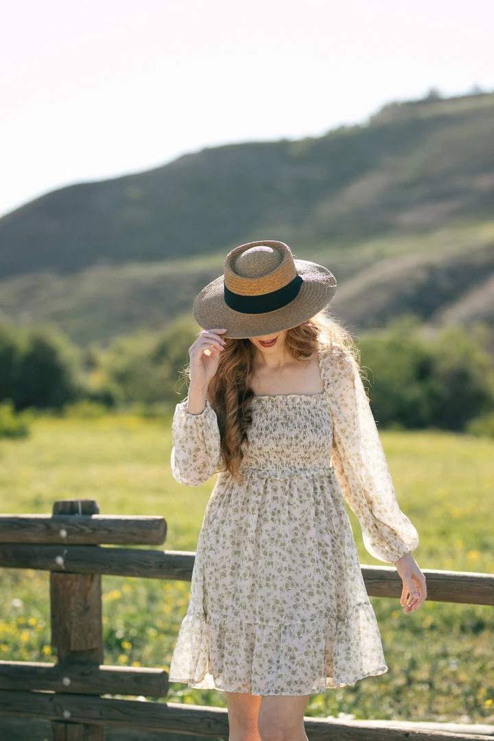 Dress Forum Sasha Smocked Mini Dress