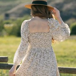 Dress Forum Sasha Smocked Mini Dress