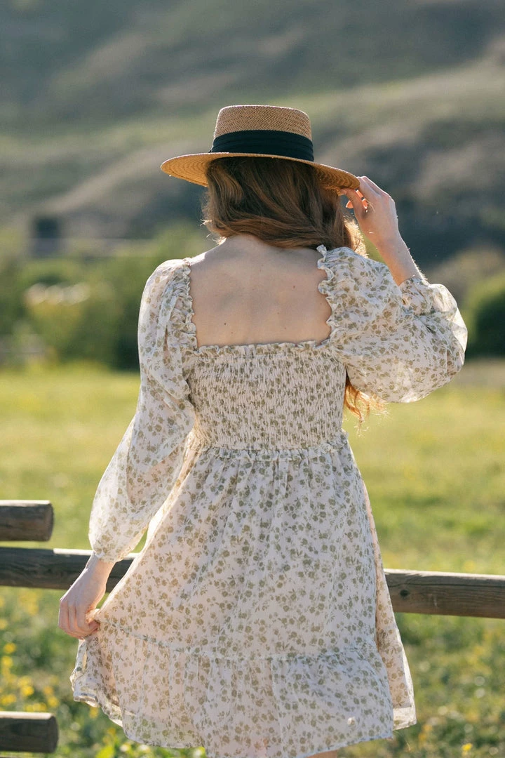 Dress Forum Sasha Smocked Mini Dress