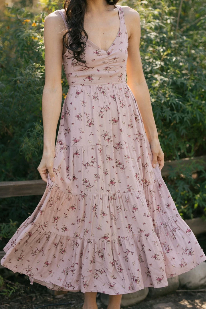 Dress Forum Shannon Tie Back Midi Dress