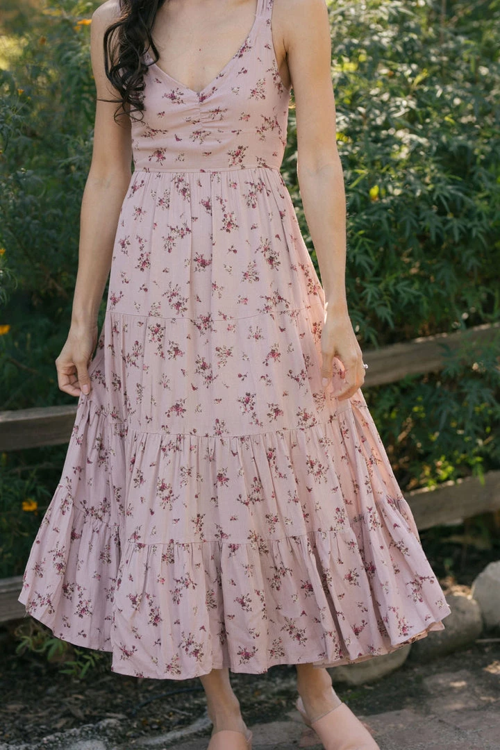 Dress Forum Shannon Tie Back Midi Dress