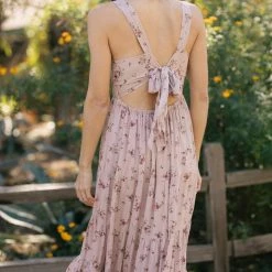 Dress Forum Shannon Tie Back Midi Dress