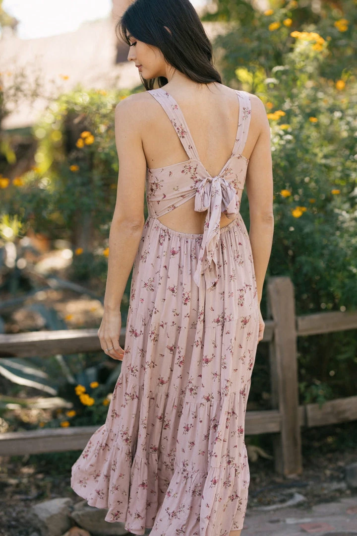 Dress Forum Shannon Tie Back Midi Dress