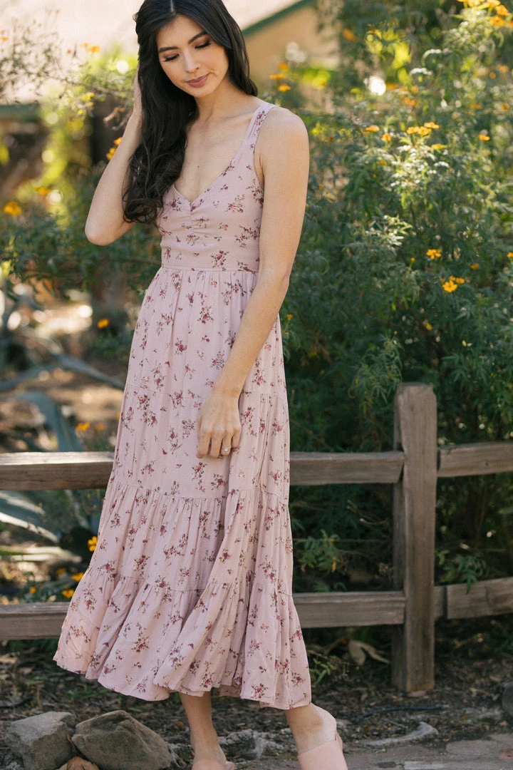 Dress Forum Shannon Tie Back Midi Dress