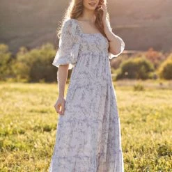 Storia Tamara Babydoll Maxi Dress