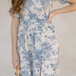 Sundayup Zoey Smocked Midi Dress Best Sellers