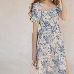 Sundayup Zoey Smocked Midi Dress Best Sellers