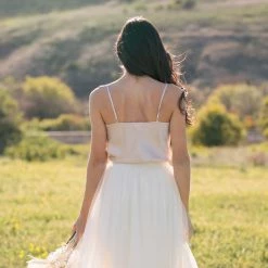 Hem & Thread Jocelyn Cowl Neck Cami Lace