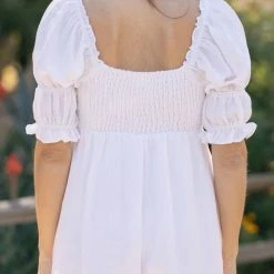 Le Lis Mandy Babydoll Romper Clothing