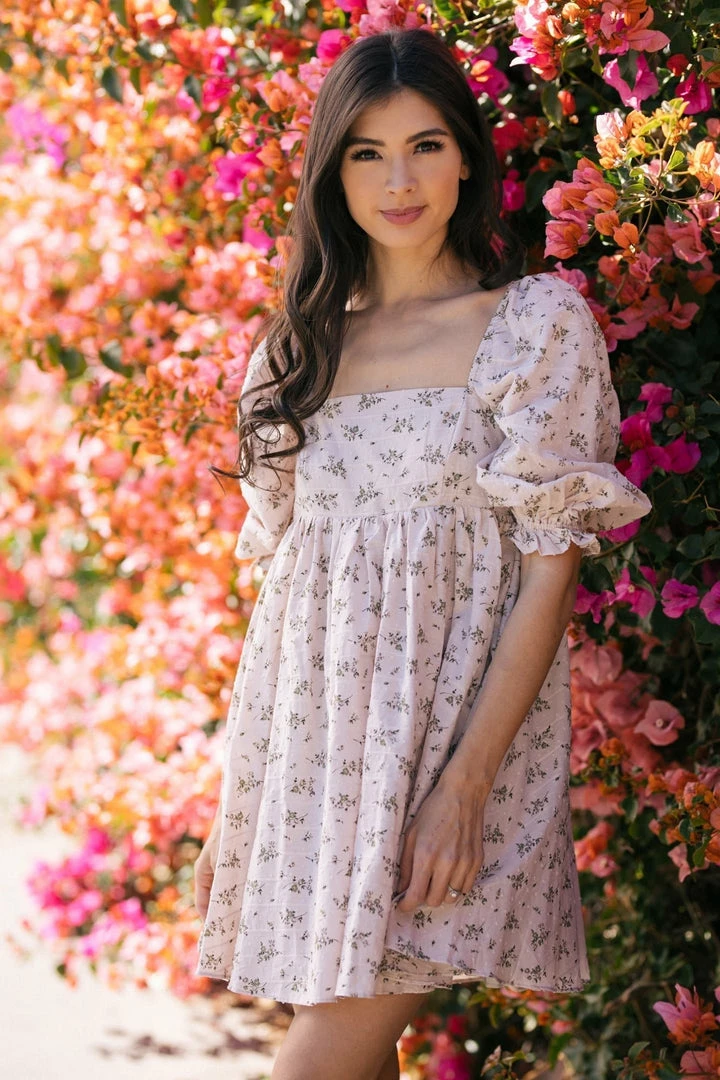 Storia Clothing Portia Babydoll Mini Dress